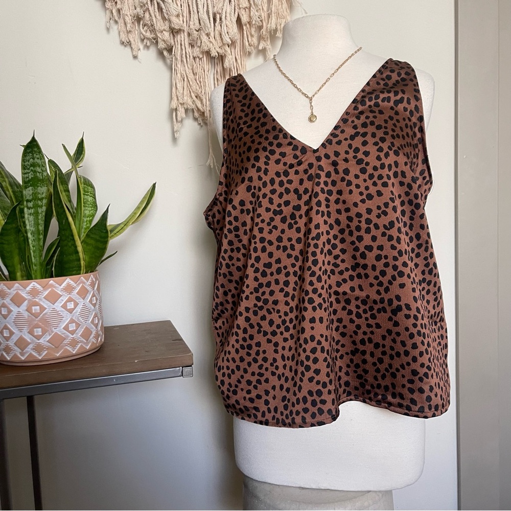 Leopard Print Tank - Picture 2 of 6